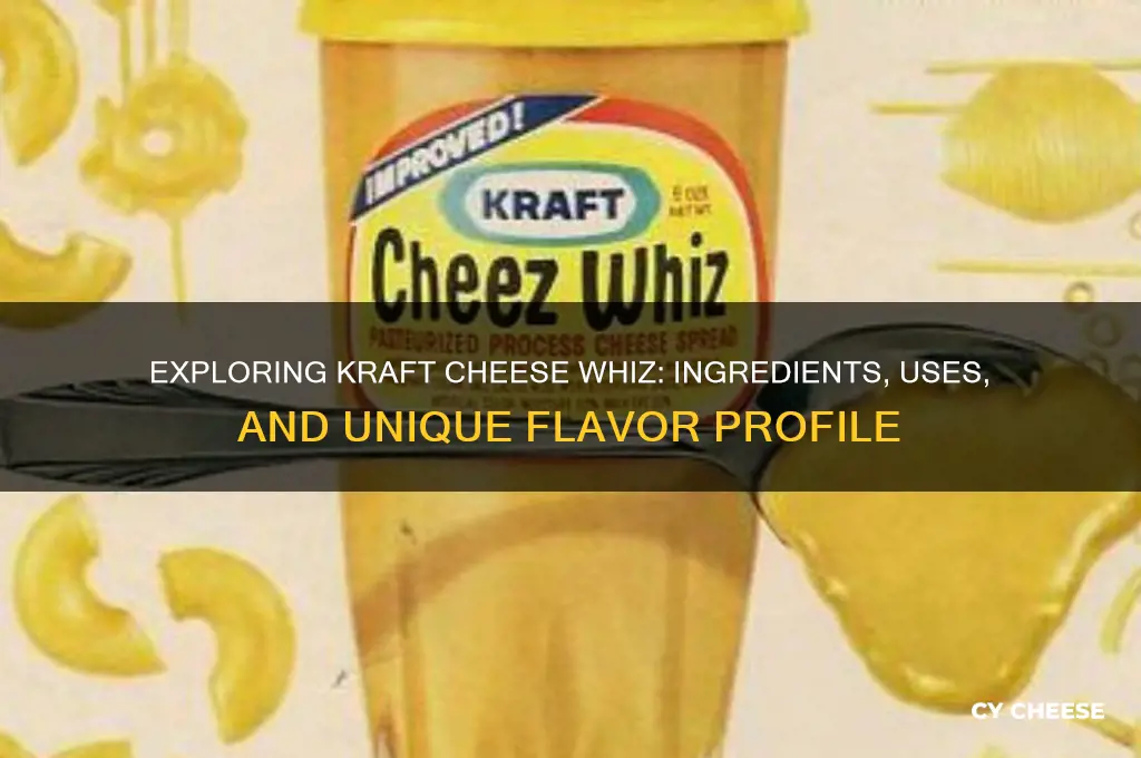 what is kraft cheese whiz