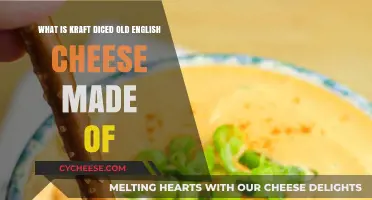 Kraft Diced Old English Cheese: Ingredients and Flavor Profile