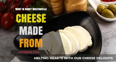 Kraft Mozzarella's Secret: Unveiling the Ingredients Behind the Cheese