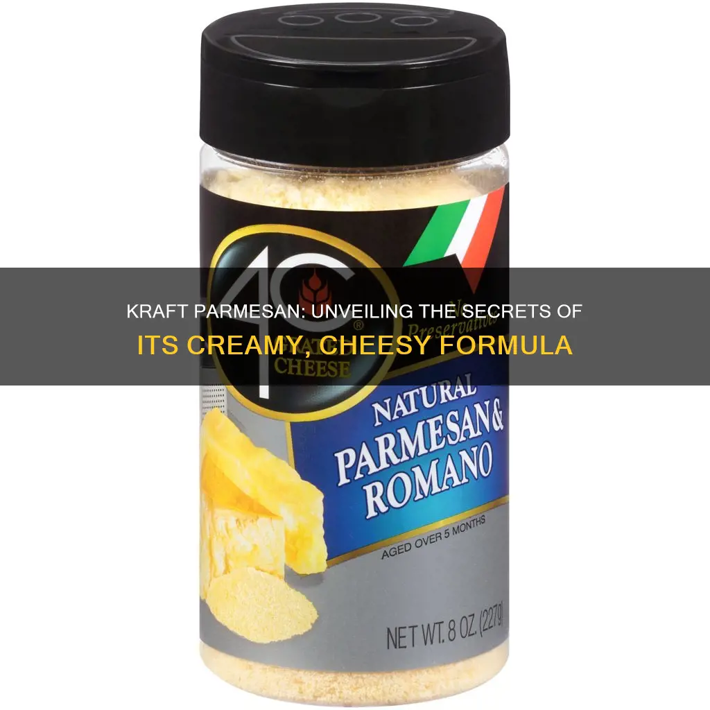 what is kraft parmesan cheese made from