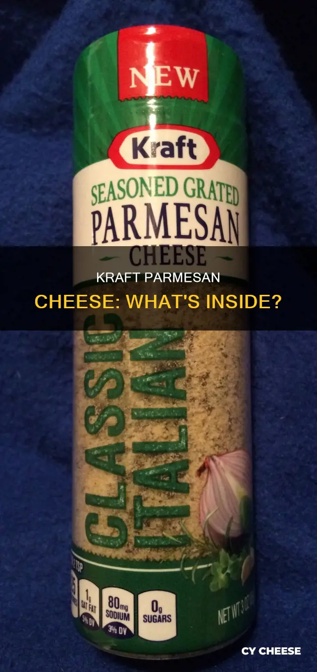 what is kraft parmesan cheese made from