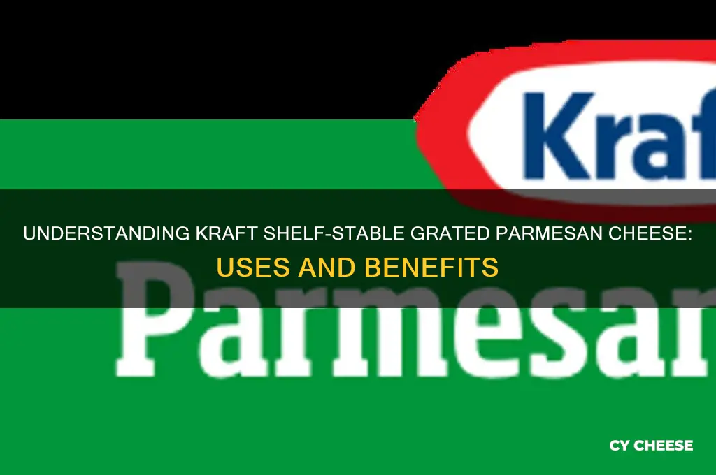 what is kraft shellf stable grated parmerson cheese