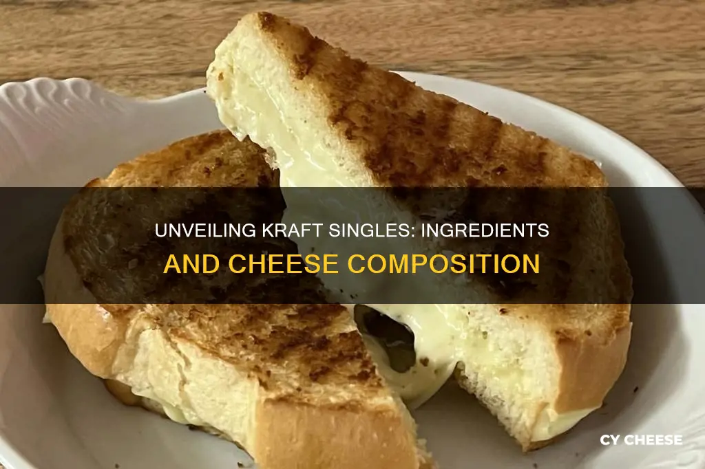 what is kraft singles cheese made of