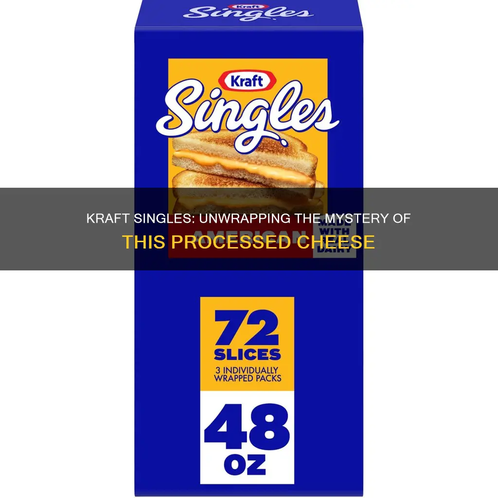 what is kraft singles cheese made of