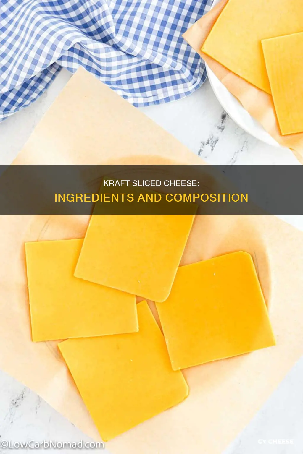 what is kraft sliced cheese made of