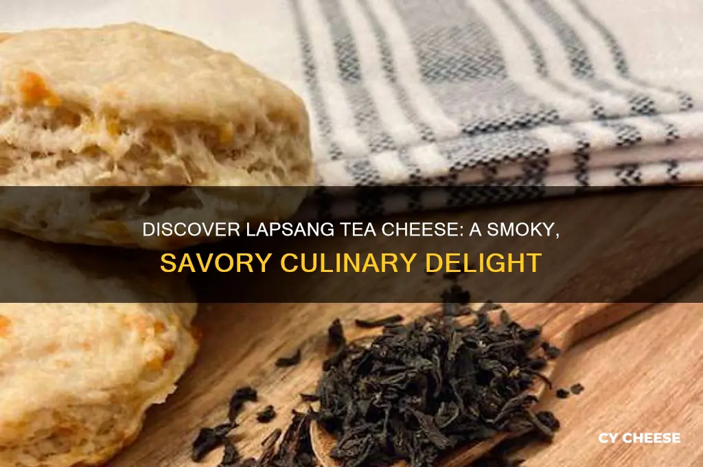 what is lapsang tea cheese