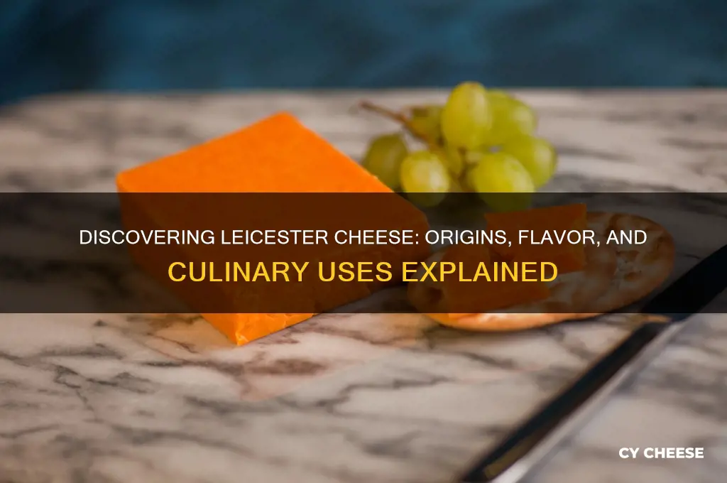 what is liecester cheese