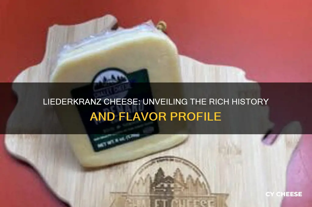 what is liederkranz cheese