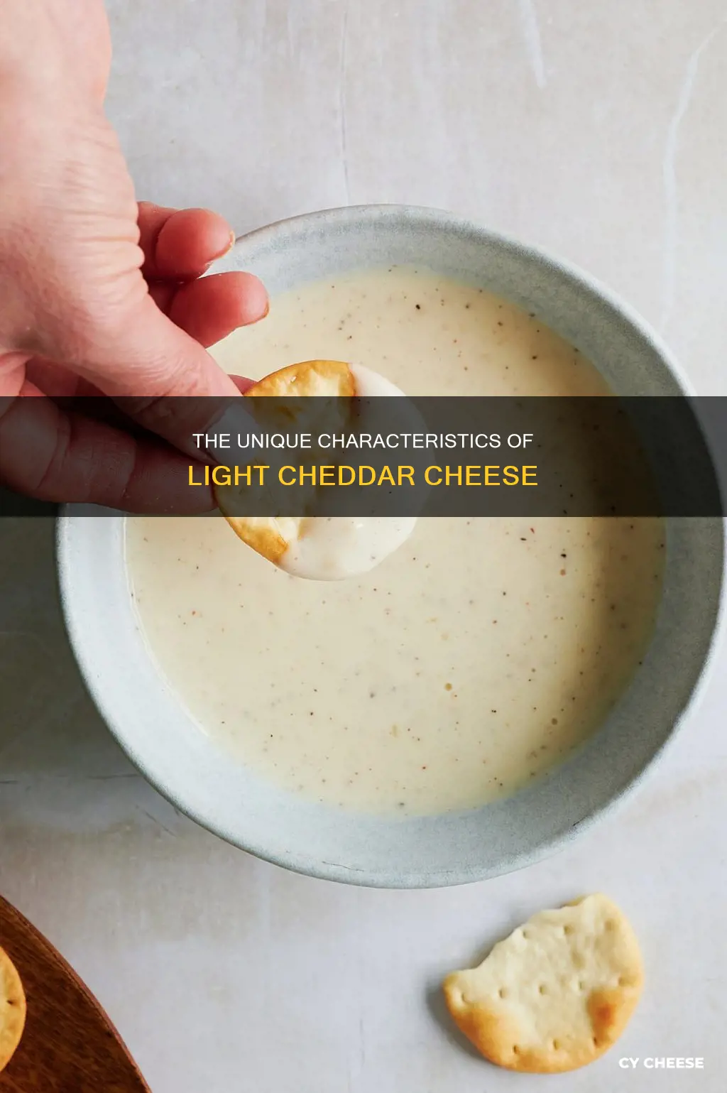 what is light cheddar cheese