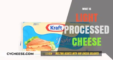 Understanding Light Processed Cheese: Ingredients, Uses, and Health Considerations