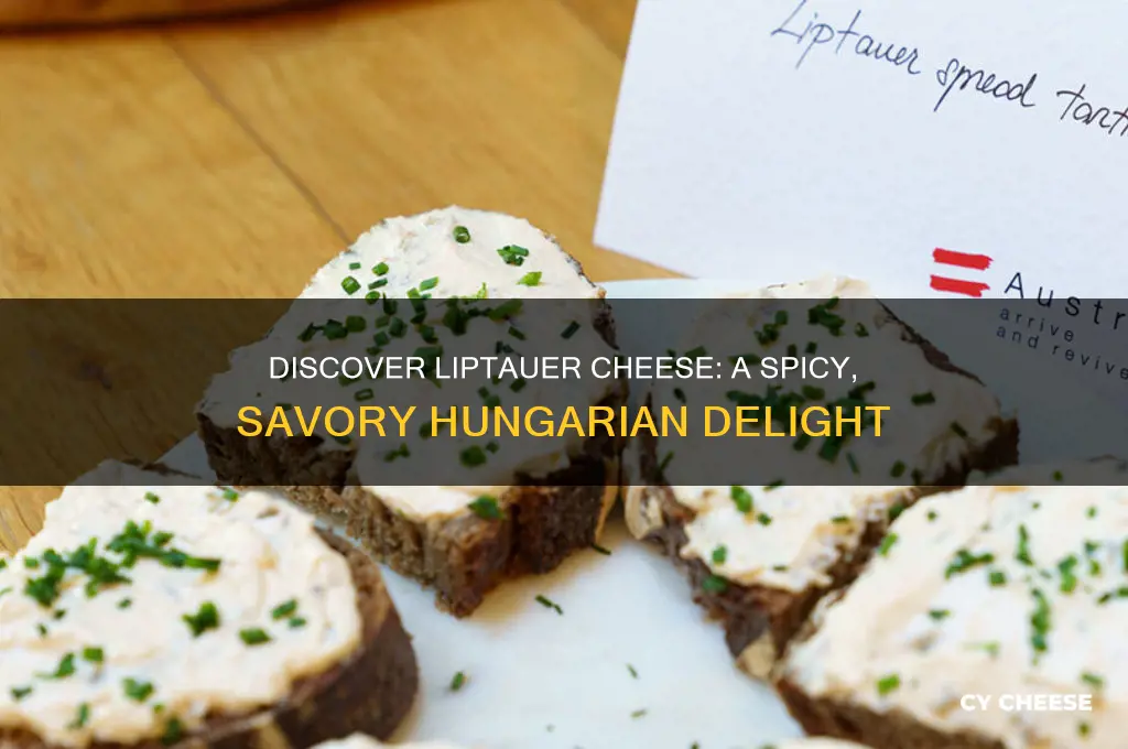 what is liptauer cheese