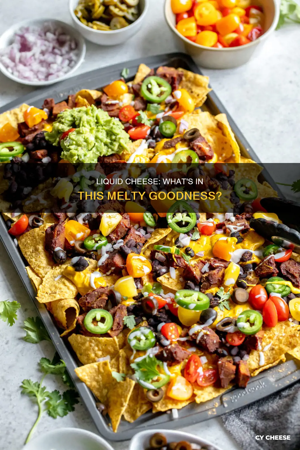 what is liquid cheese made of