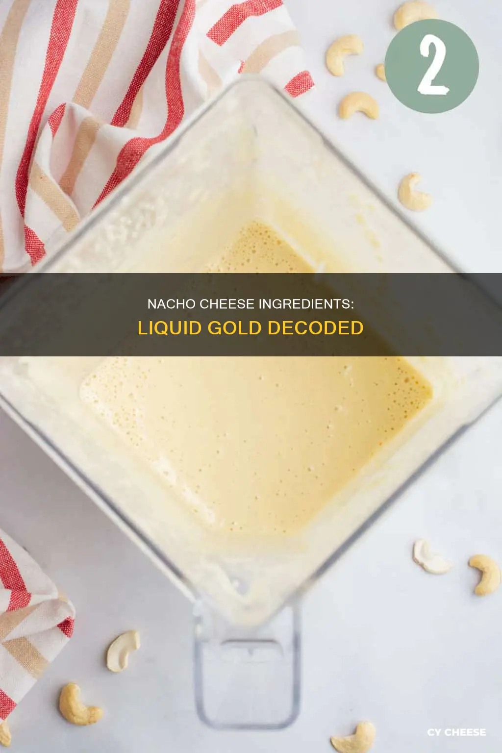 what is liquid nacho cheese made of