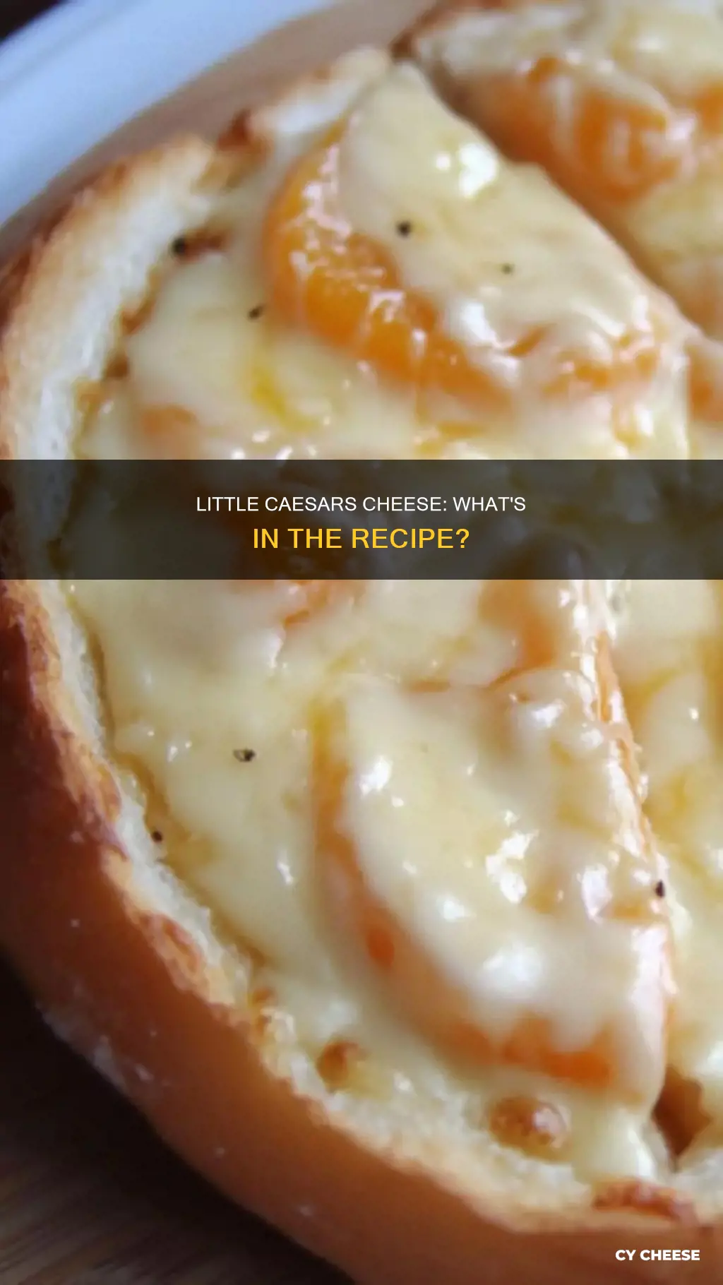 what is little caesars cheese made of