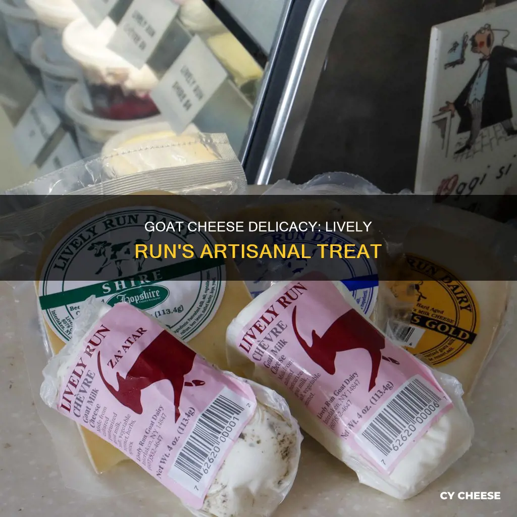 what is lively run goat cheese