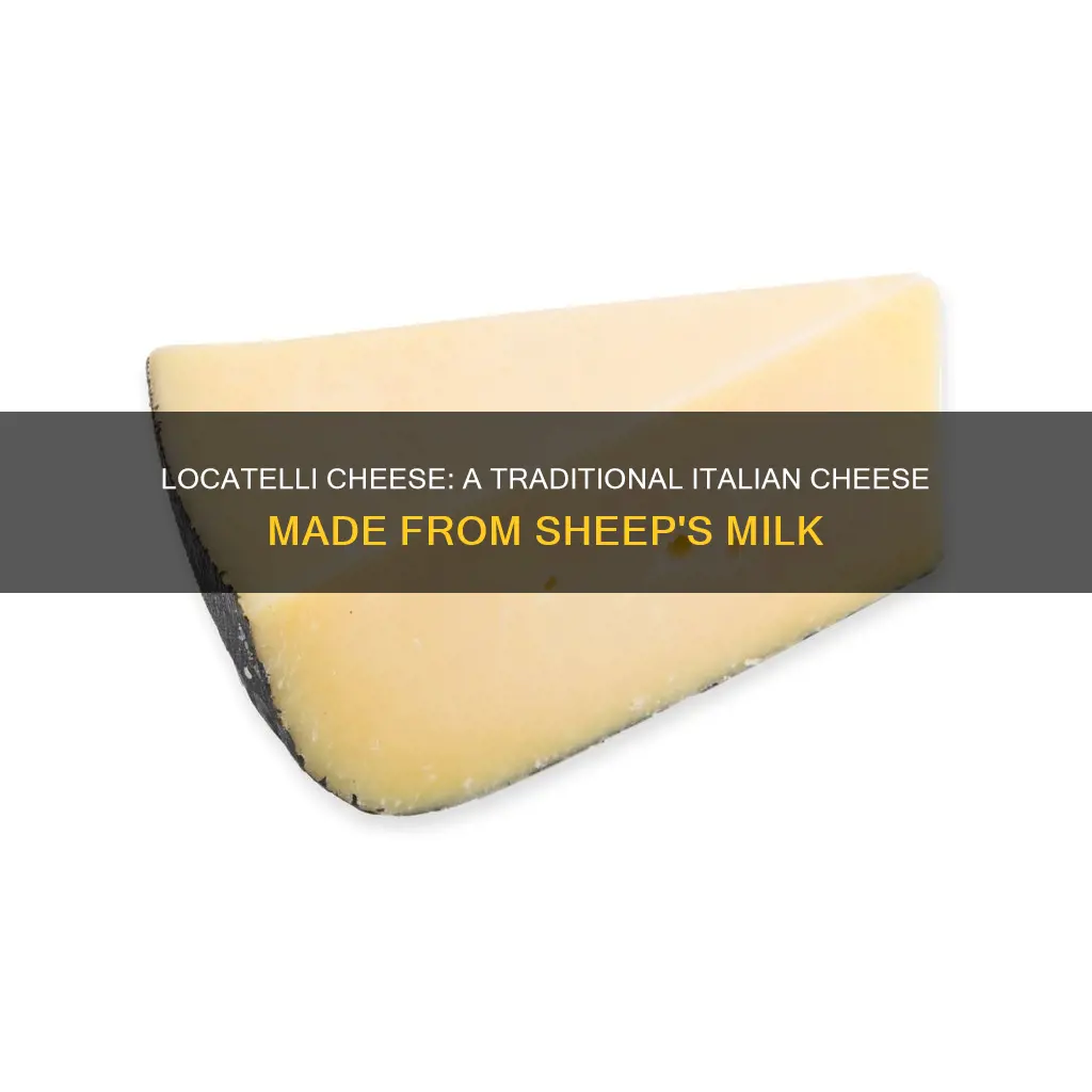 what is locatelli cheese made from