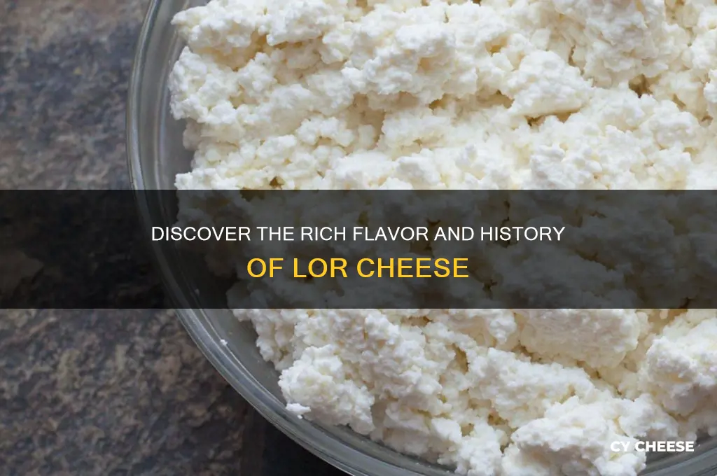 what is lor cheese