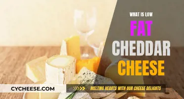 The Benefits of Low-Fat Cheddar Cheese