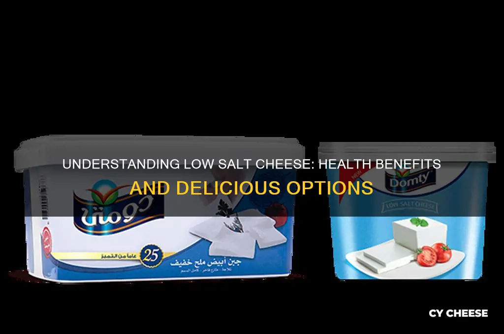 what is low salt cheese