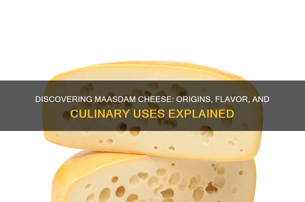 what is maasdam cheese
