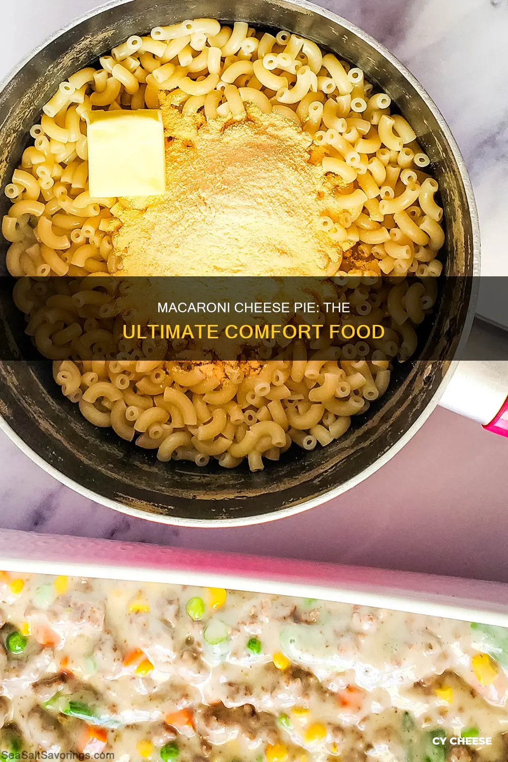 what is macaroni cheese pie