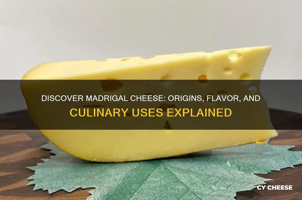 what is madrigal cheese