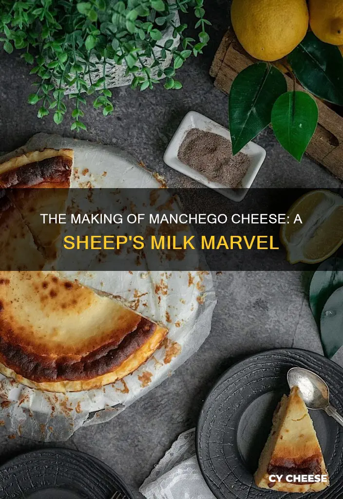what is manchego cheese made from
