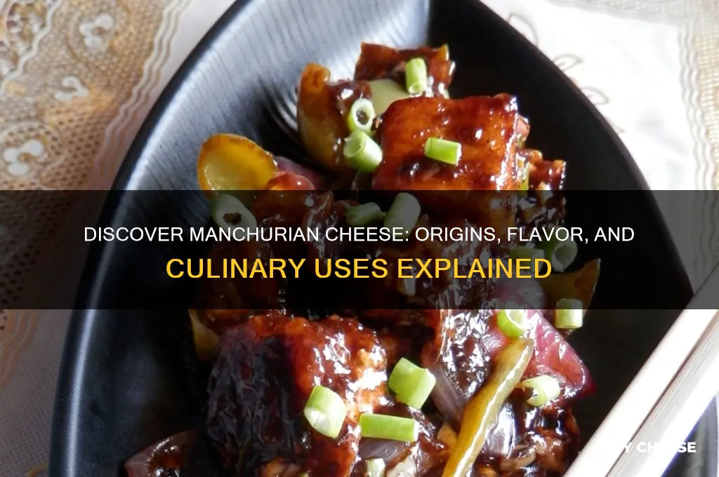what is manchurian cheese