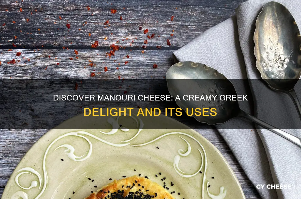 what is manouri cheese