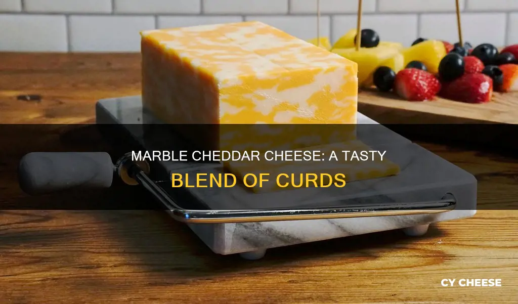 what is marble cheddar cheese