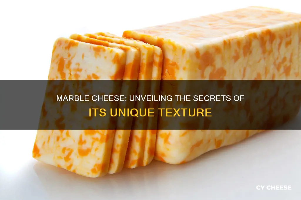 what is marble cheese made from