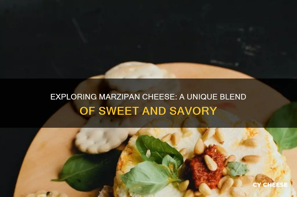 what is marzipan cheese