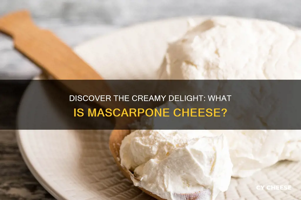 what is mascorpone cheese