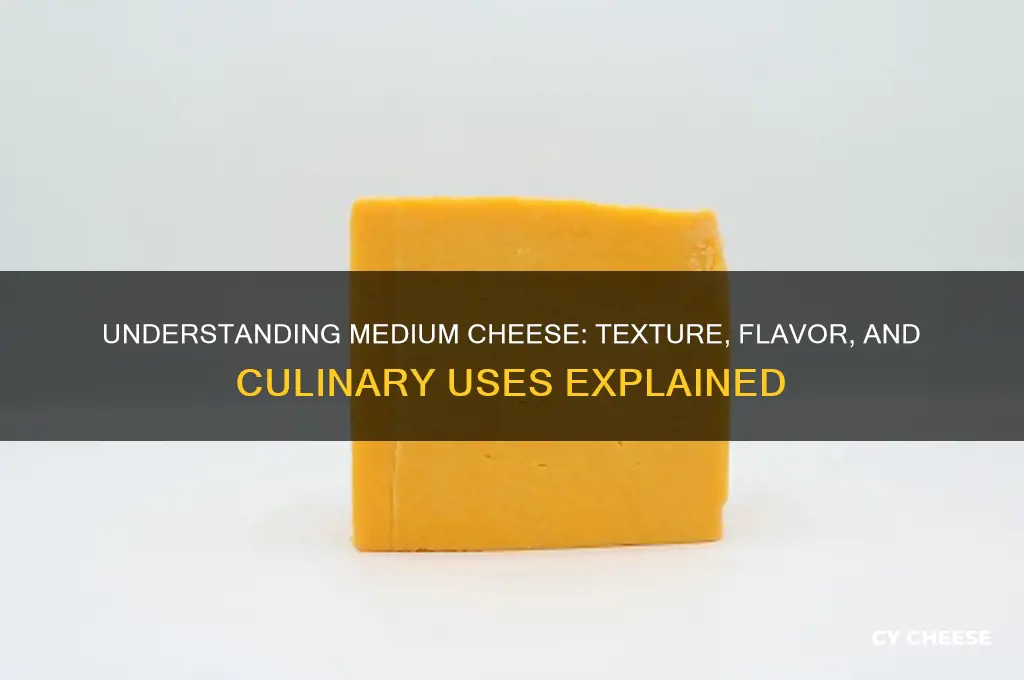 what is medium cheese