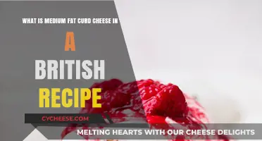 Understanding Medium Fat Curd Cheese in Traditional British Cooking