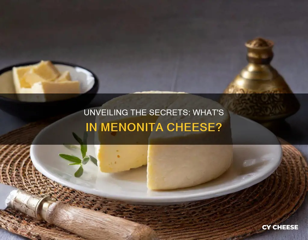 what is menonita cheese made of