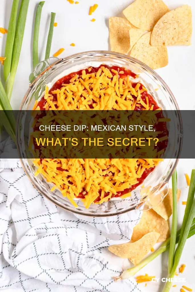 what is mexican cheese dip made from