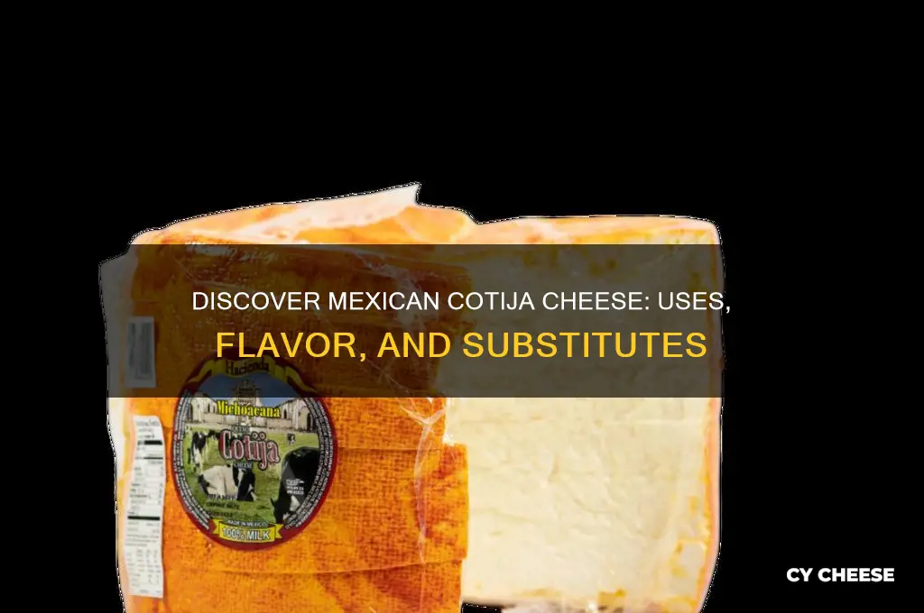what is mexican cotija cheese
