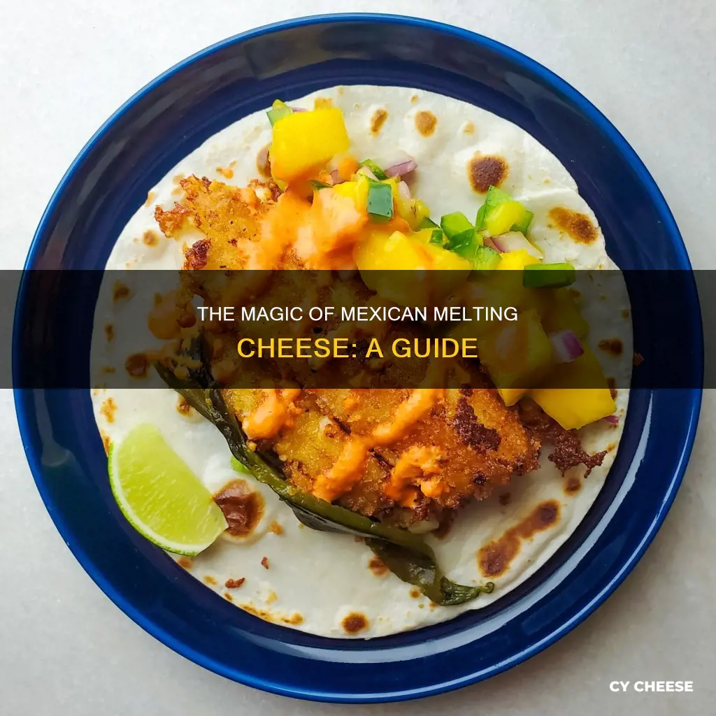 what is mexican melting cheese