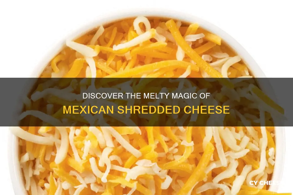 what is mexican shredded cheese