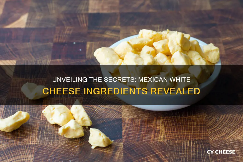 what is mexican white cheese made of