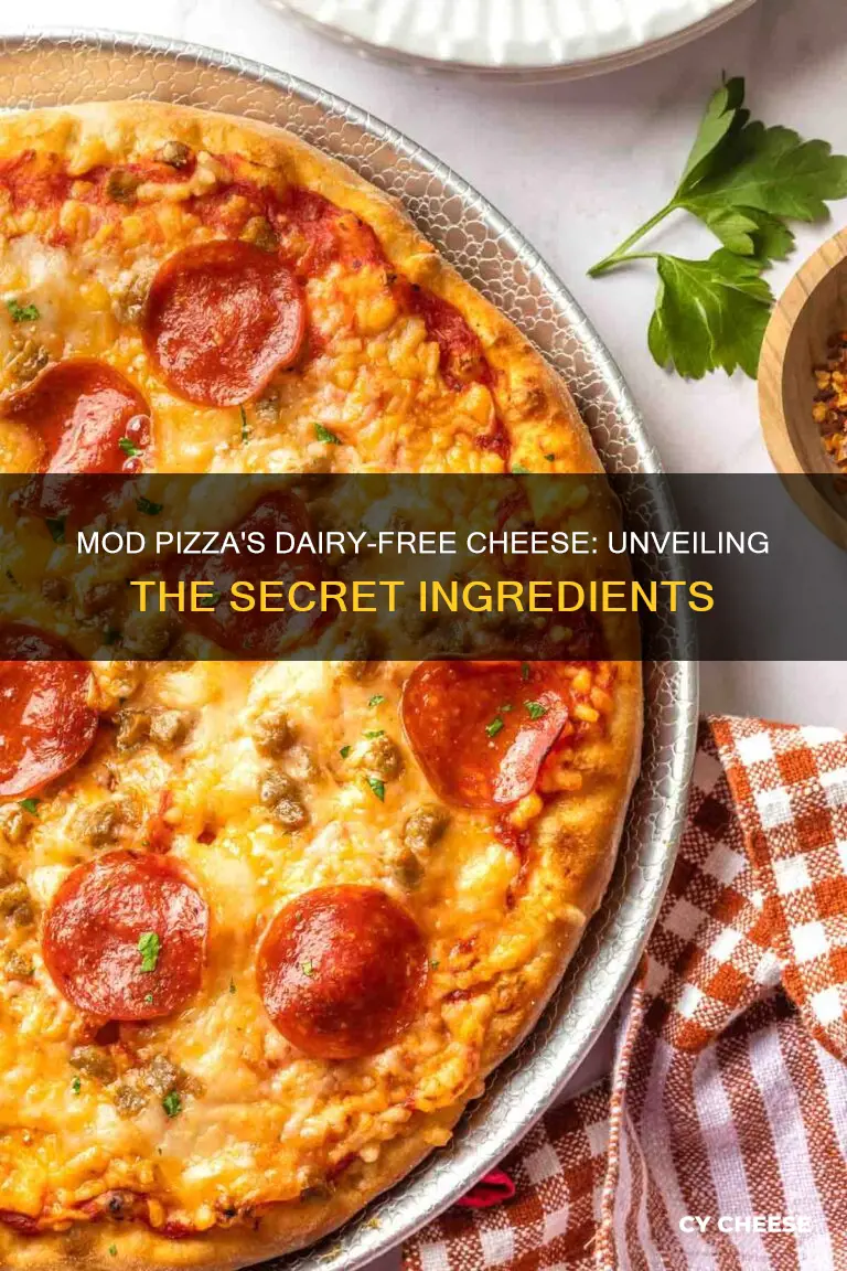 what is mod pizza dairy free cheese made of