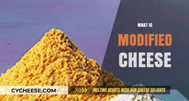 Understanding Modified Cheese: Ingredients, Process, and Culinary Uses Explained