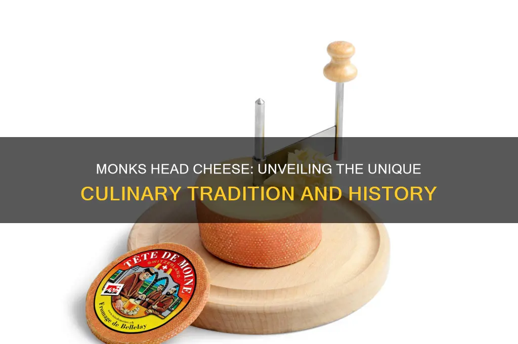 what is monks head cheese