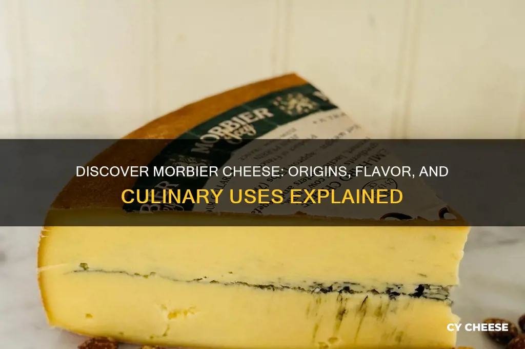 what is morbier cheese