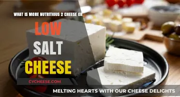 Cheese Nutrition Showdown: Regular vs. Low-Salt Cheese Compared