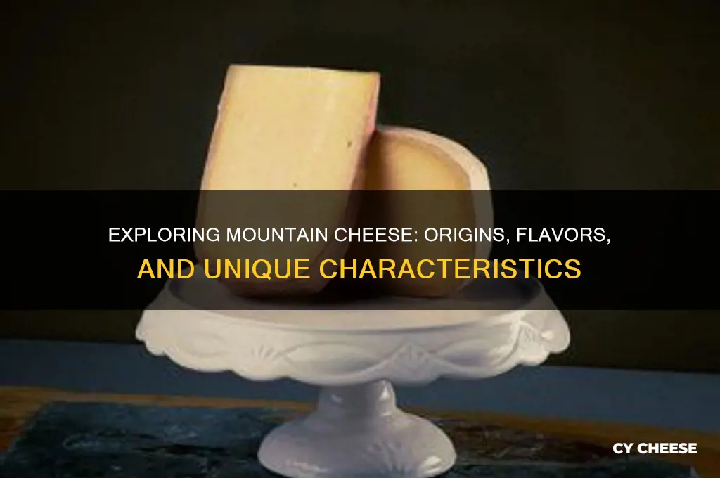 what is mountain cheese