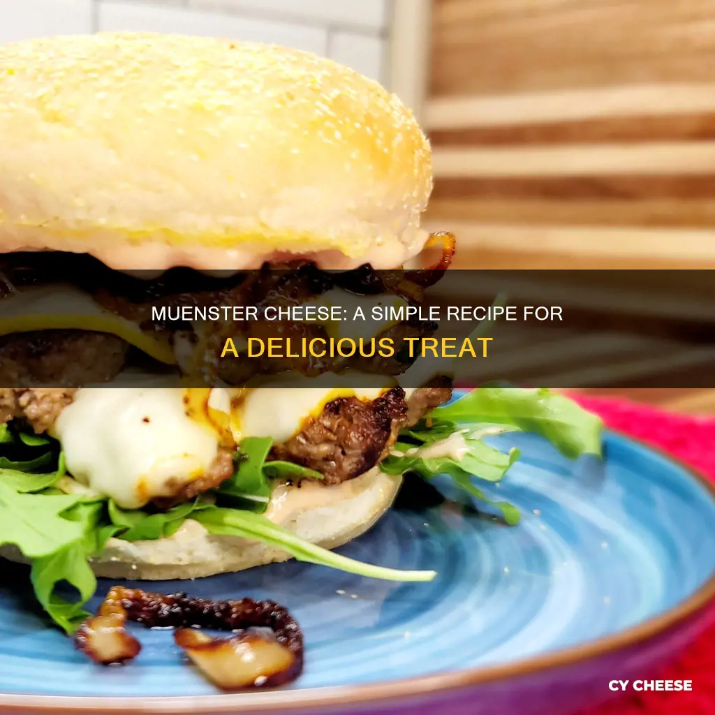 what is muenster cheese made from