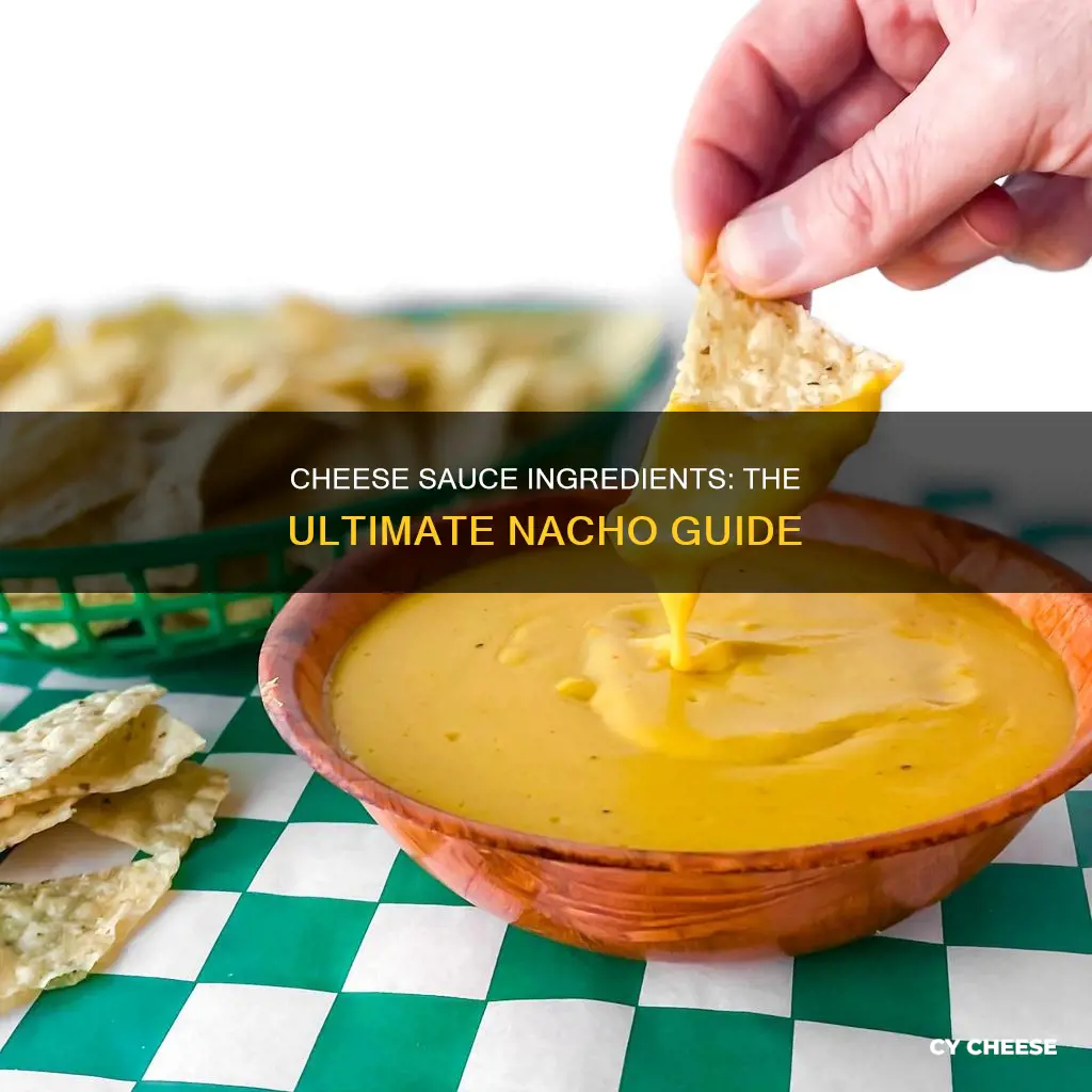 what is nacho cheese sauce made of