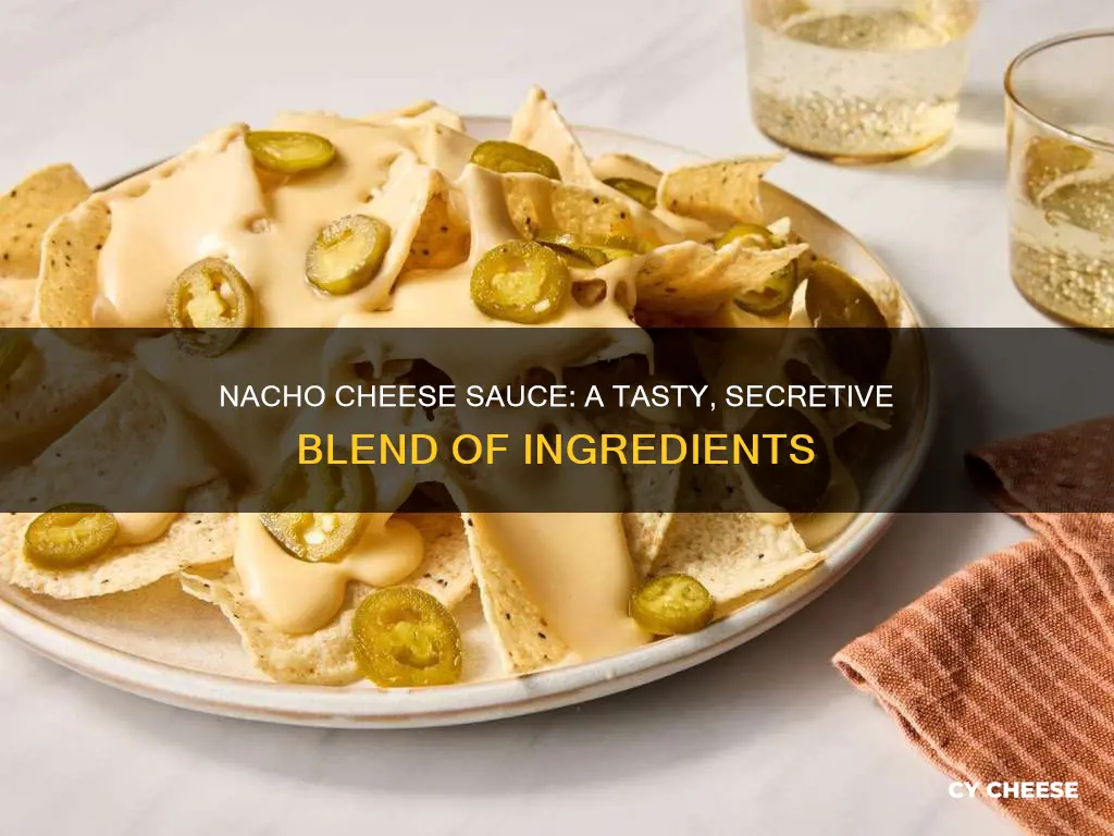 what is nacho cheese sauce made out of